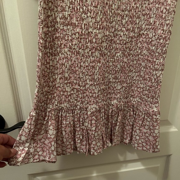 ✨NWT | Japna | Floral balloon sleeves ruffled milkmaid dress - Picture 7 of 7